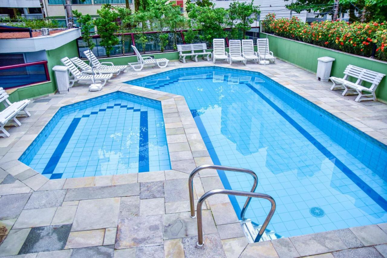 Apto C Piscina E Acesso Exclusivo A Praia, Guarujá Exterior foto